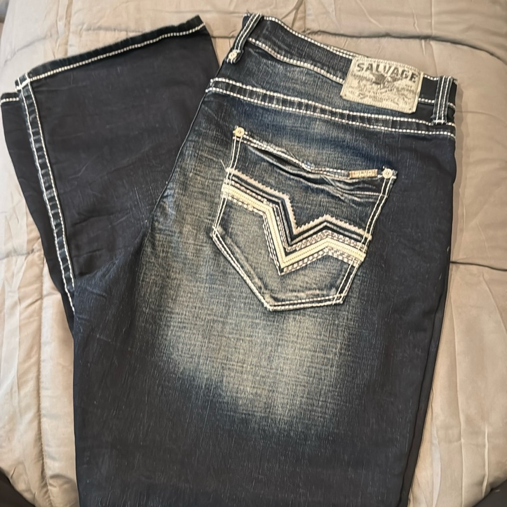 Men’s salvage denim from Buckle